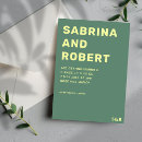 Recherche de jaune vert mariage invitations Gras