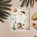 Recherche de cowgirl rodeo anniversaire invitations Sauvage