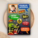 Suche nach comic held einladungen Jungen
