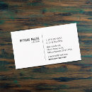 Recherche de conception sombre cartes visite Minimaliste