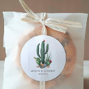 Recherche de cactus colorés autocollants Aquarelle