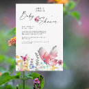 Recherche de papillons baby shower invitations Pour elle