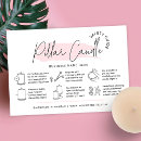 Recherche de bougies cartes visite Élégant