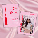 Recherche de feminine graduation invitations Tendance