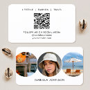 Recherche de profil cartes visite Customer
