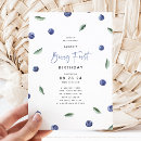 Recherche de blueberry invitations Élégant