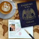 Recherche de passport cartes postales De voyage