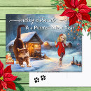 Recherche de chats de noël cartes postales Pour enfants