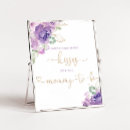 Suche nach lila blüten poster Brautparty