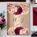 Suche nach marsala hochzeit einladungen Glitzer