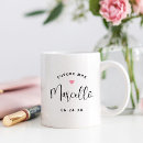 Recherche de future mariée tasses Bride