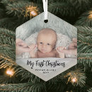 Suche nach 1 weihnachten des babys ornamente Modern minimalistisch