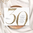 Recherche de surprise 30ans anniversaire invitations Moderne