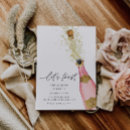 Recherche de bouteille de champagne invitations Pour elle