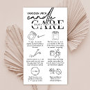 Recherche de sécurité cartes visite Minimaliste