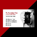 Recherche de réparation de téléphone cartes visite Technologie