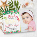 Recherche de summer 1ans anniversaire invitations Aquarelle