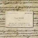 Suche nach vintages pergament visitenkarten Papier