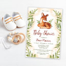 Recherche de fawn baby shower invitations Rustique