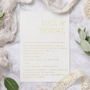 Recherche de presse typographique invitations Pour elle