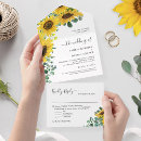 Recherche de tournesol rustique invitations Tendance