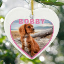 Recherche de rose de coeur ornements Amoureux des chiens