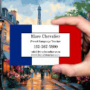 Recherche de professeur langues cartes visite Enseignant