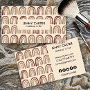 Recherche de motif boho cartes visite Maquillage