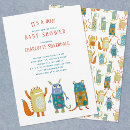 Suche nach monster baby einladungen Babyparty