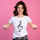 Recherche de treble clef tshirts Musicien