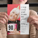 Suche nach 90th birthday einladungen Foto
