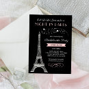 Recherche de la nuit de filles party invitations Girly