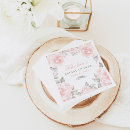 Recherche de roses romantiques serviettes Bride