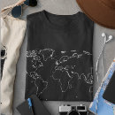Recherche de continents vêtements Globe