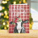Suche nach weihnachtskuh karten Niedlich