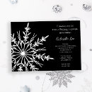 Recherche de snowflakes bridal shower invitations Festif