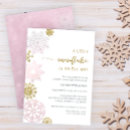Recherche de flocon de neige rose invitations Un petit flocon