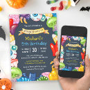 Recherche de monstre halloween invitations Mignon