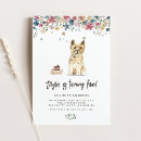 Recherche de terrier invitations À la fête d'anniversaire