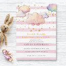 Recherche de little baby shower fille invitations Nuage