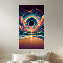 Recherche de paysage psychédélique posters Couleurs vives