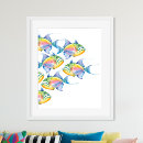 Suche nach tropische fische poster Strand
