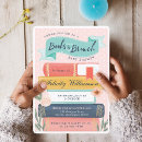 Recherche de book party invitations Pile de livres