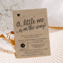 Recherche de neutral baby invitations Minimaliste