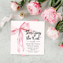 Suche nach pink bow wedding einladungen Band