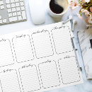Recherche de calendrier blocsnotes Hebdomadaire