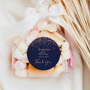 Recherche de gold confetti autocollants Bleu marine