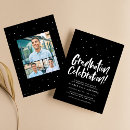 Recherche de étude invitations Noir et blanc