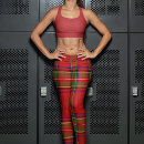 Suche nach weihnachten leggings Rot grün