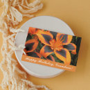 Suche nach orange lilie karten Floral